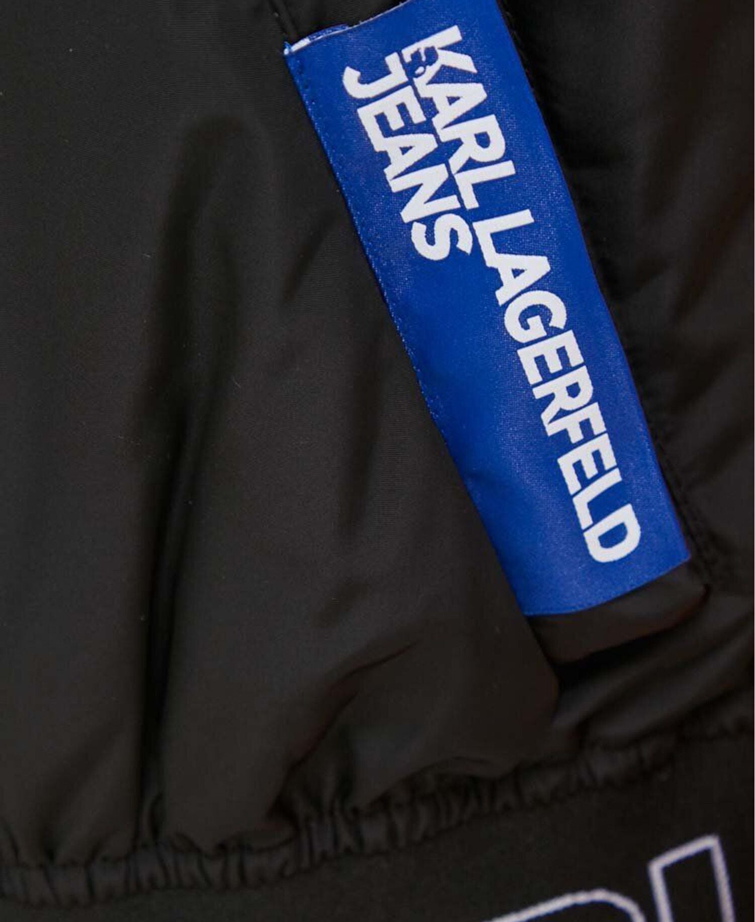 Елек Karl Lagerfeld Jeans в черен цвят