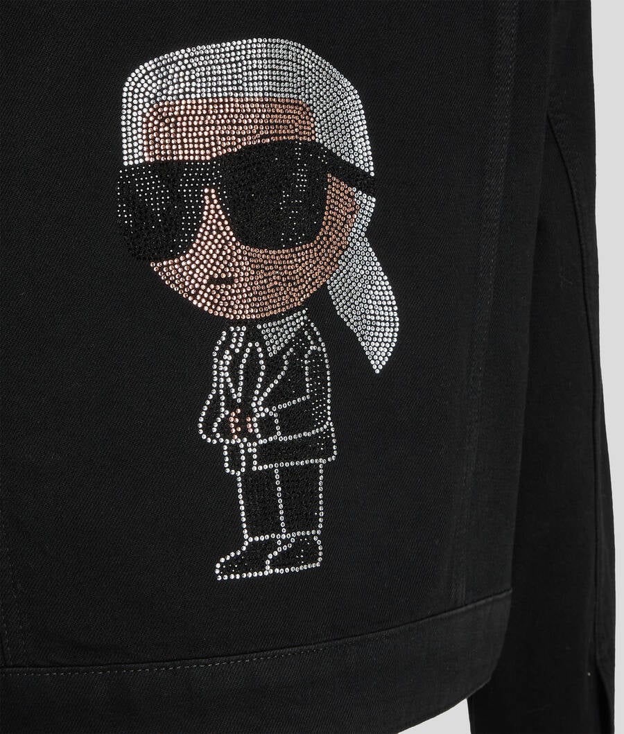 Дънково яке Ikon Karl с кристали