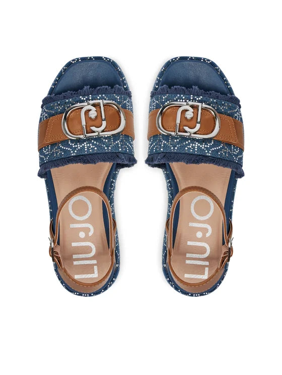 Сандали Liu Jo в цвят Denim/Nut